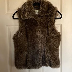 Baguda Faux Fur Brown Vest Nordstrom